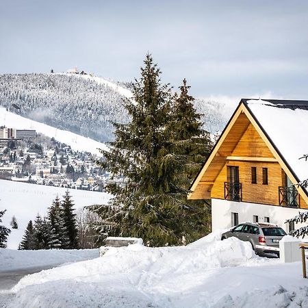 Ski Chalet Klinovec Loučná pod Klínovcem Bagian luar foto