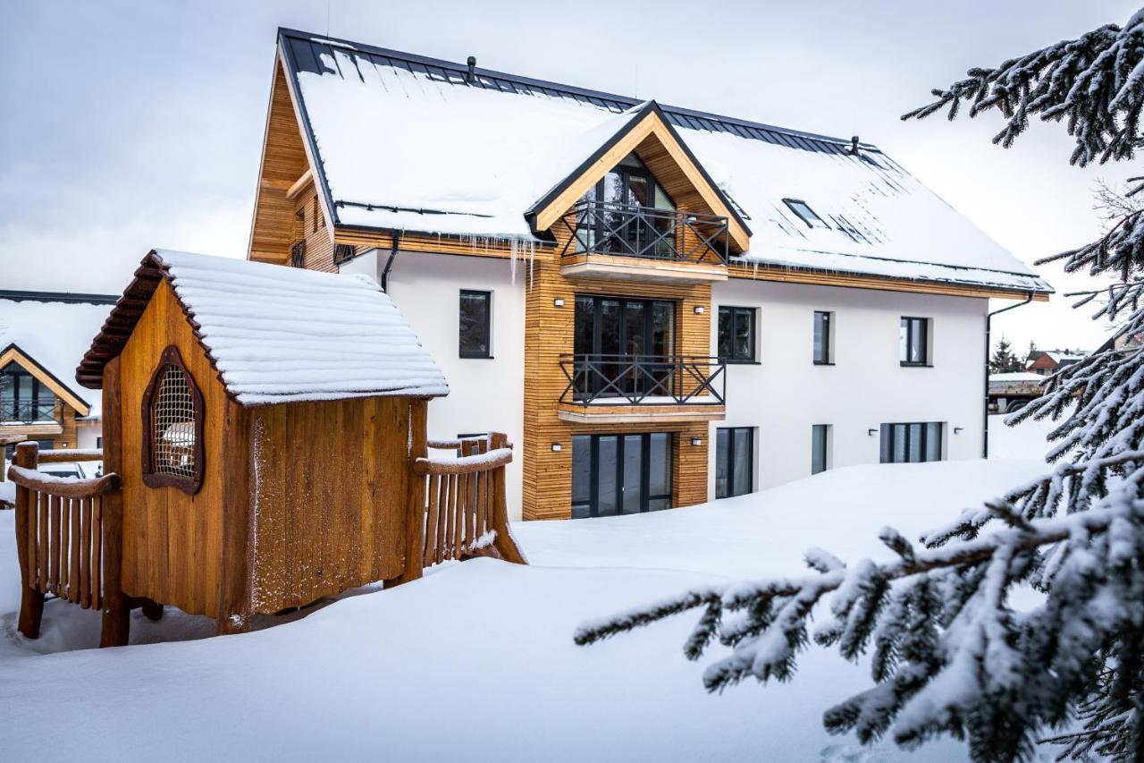Ski Chalet Klinovec Loučná pod Klínovcem Bagian luar foto