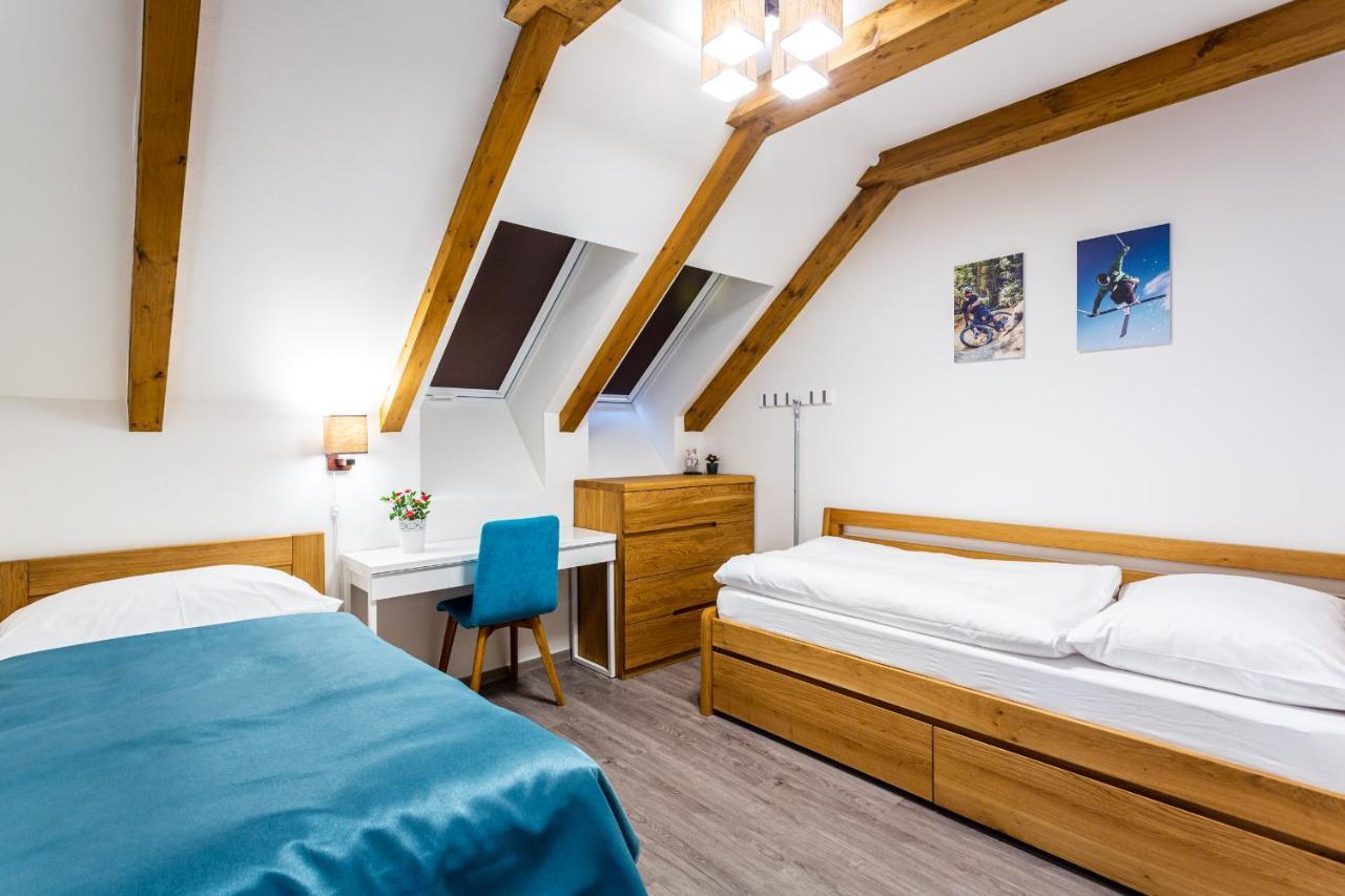 Ski Chalet Klinovec Loučná pod Klínovcem Bagian luar foto